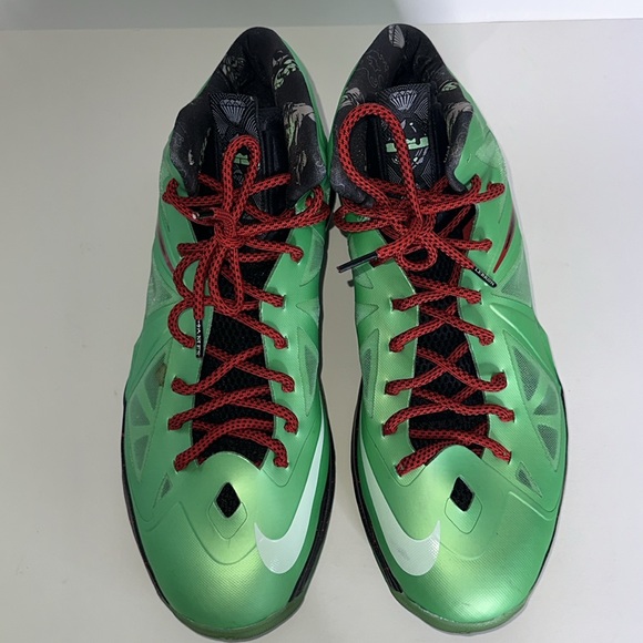 Nike LEBRON James X 10 Cutting Jade 14 2012 - Picture 3 of 7
